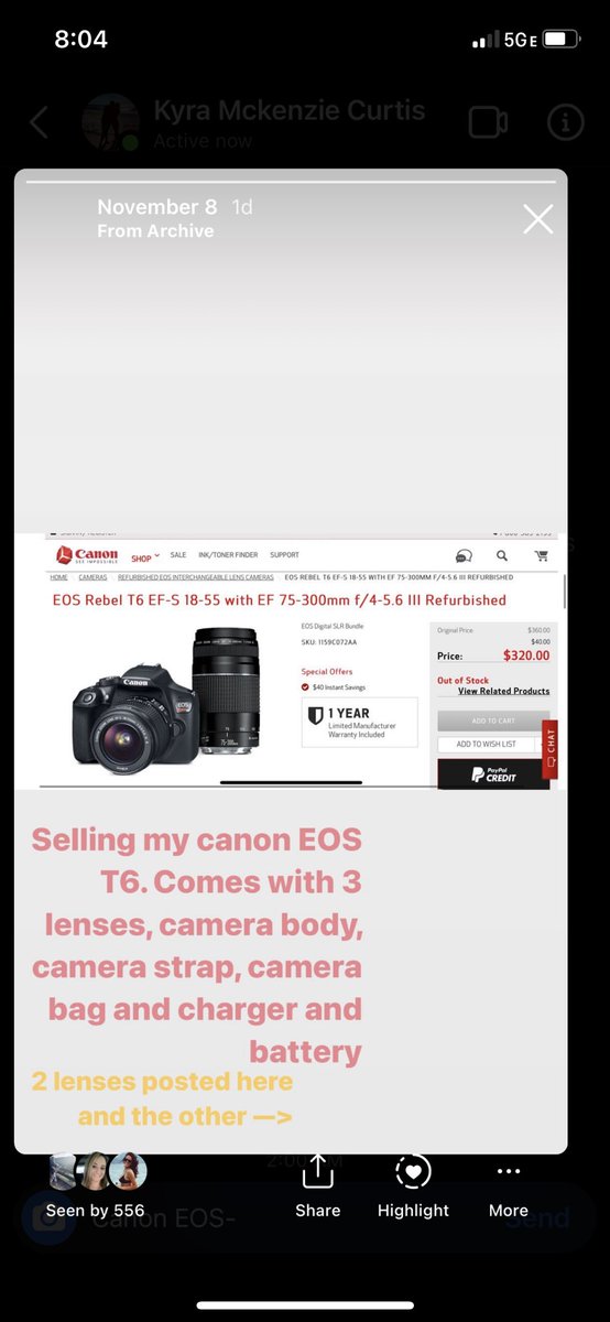 karley_donovan's tweet photo. Someone buy my camera  so I can buy a new one 😅😅
Camera body, 3 lenses, battery, charger, and camera bag https://t.co/9eE3nnPvO0