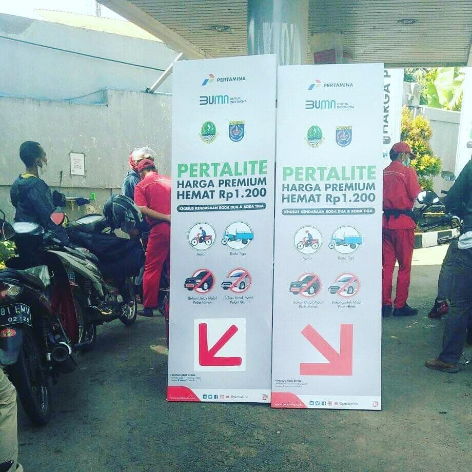 Info Depok On Twitter Coba Bantu Cek Spbu Depok Mana Bae Yang Udah Melakukan Program Beli Pertalite Bayar Harga Premium Hanya Untuk Kendaraan Roda 2 Roda 3 Angkot Berplat Kuning Dan