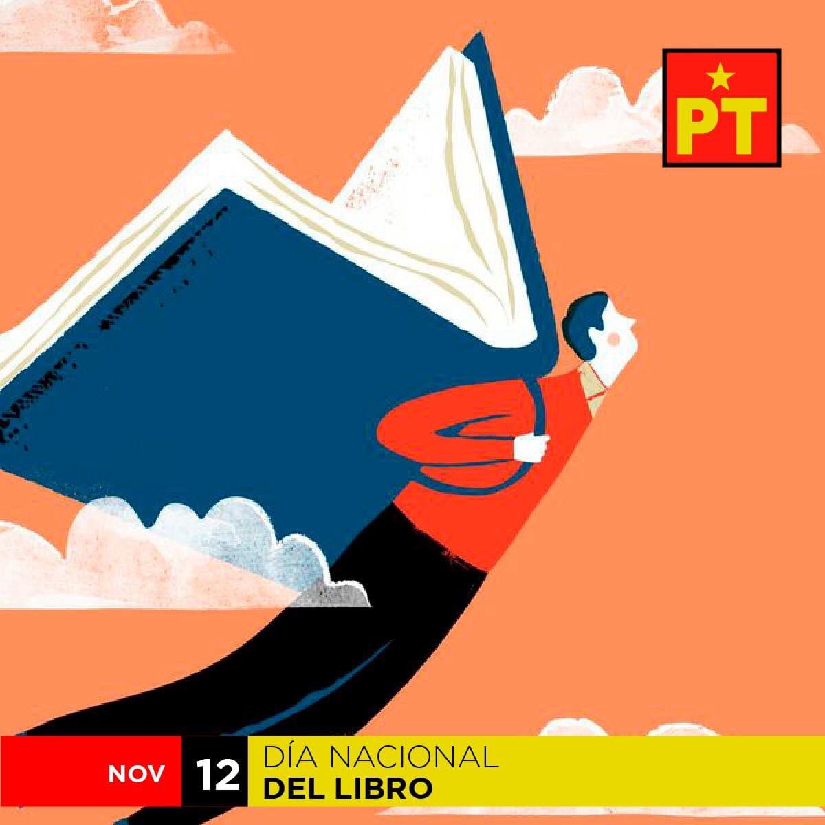 🟥🟨Leer mejora la calidad de vida, minimiza las carencias al dotar de conocimiento a niños, jóvenes o adultos; trabajando firmes en una educación de calidad, nuestro Campeche puede cambiar.
¡Todo el poder al pueblo!
#PTCampeche #DíaNacionalDelLibro #TodoElPoderAlPueblo #Campeche