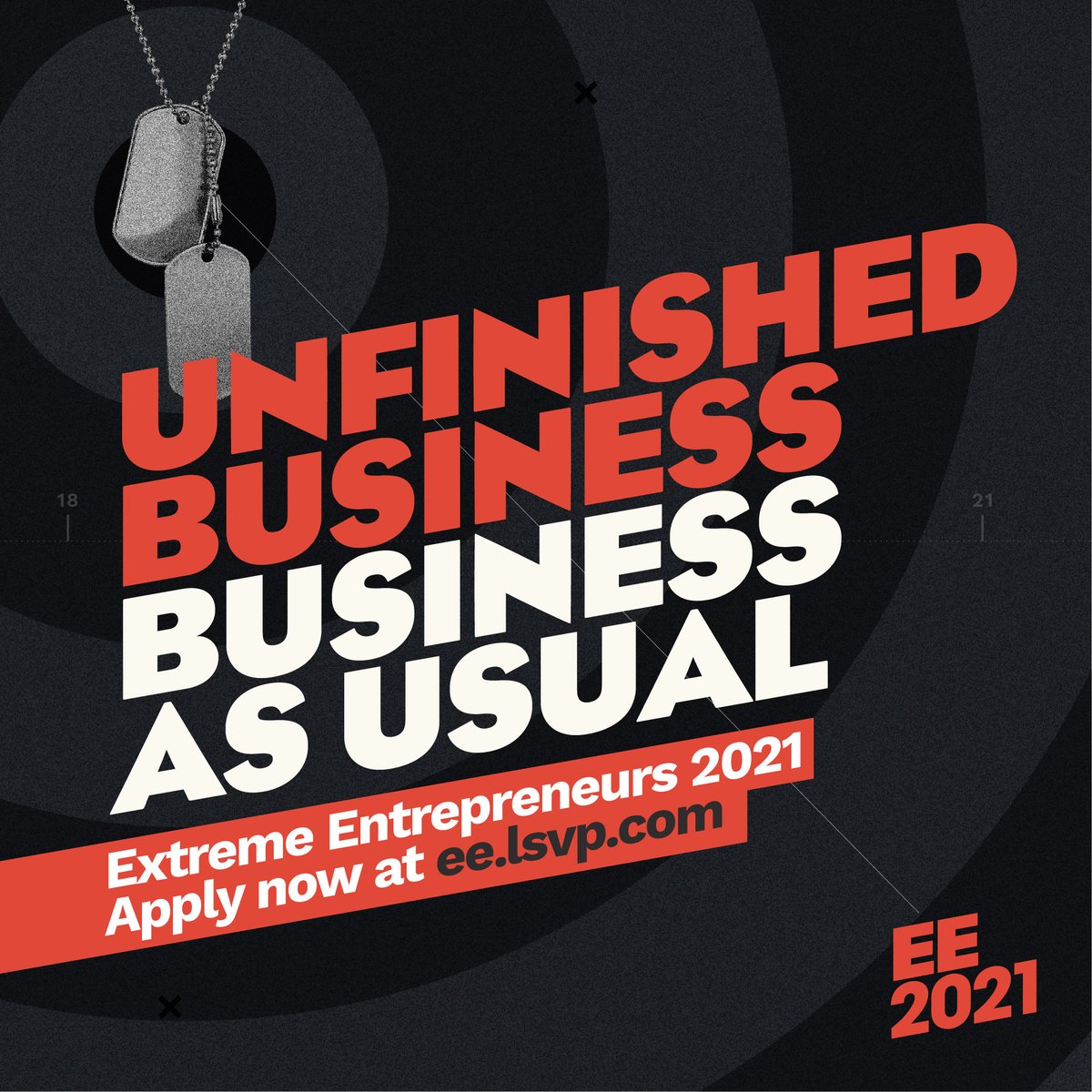 lightspeedee's tweet photo. Imagine a chorus of “No” and your lone voice saying “Yes”. You’re not an underdog. You’re the dark horse. #ExtremeEntrepreneurs2021 is looking for someone exactly like you. Applications now open at https://t.co/0e8HGeBsnI 

#TestyTuesday #NewAgeVC #StepUp2StartUp #EE21 https://t.co/jDoO9OZMlg