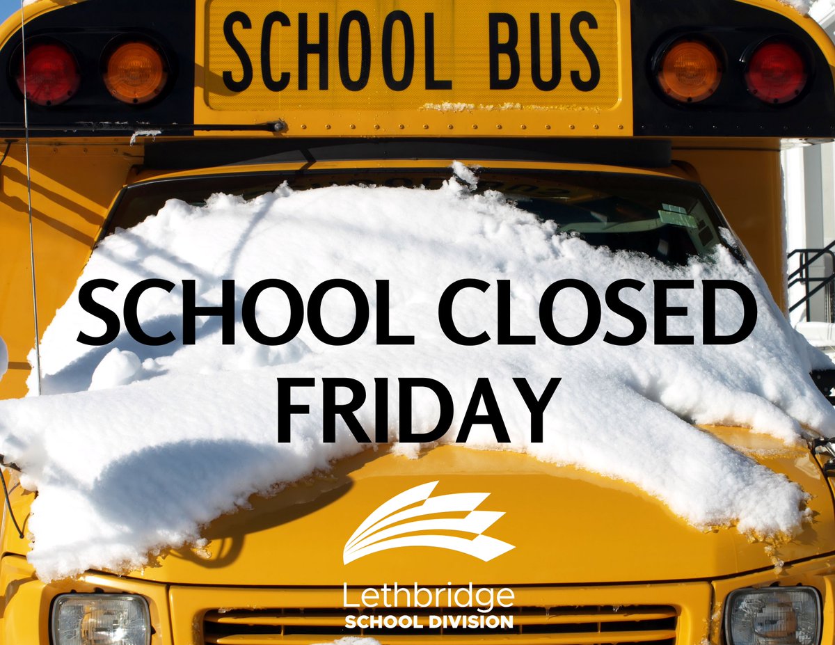 Rural bus routes into Lethbridge will be cancelled tomorrow, Nov. 13, 2020, as wind and ice has made roads very treacherous. As a result, <a href="/ICESLethbridge/">ImmanuelChristElem</a> will be closed tomorrow