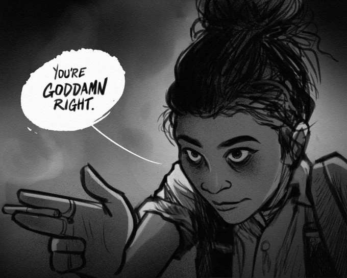 I finished Euphoria like two months ago and I wanted to draw something from it, but I was trying to post uninterrupted Halloween content so here it is. A Euphoria drawing.

Detective Bennett 