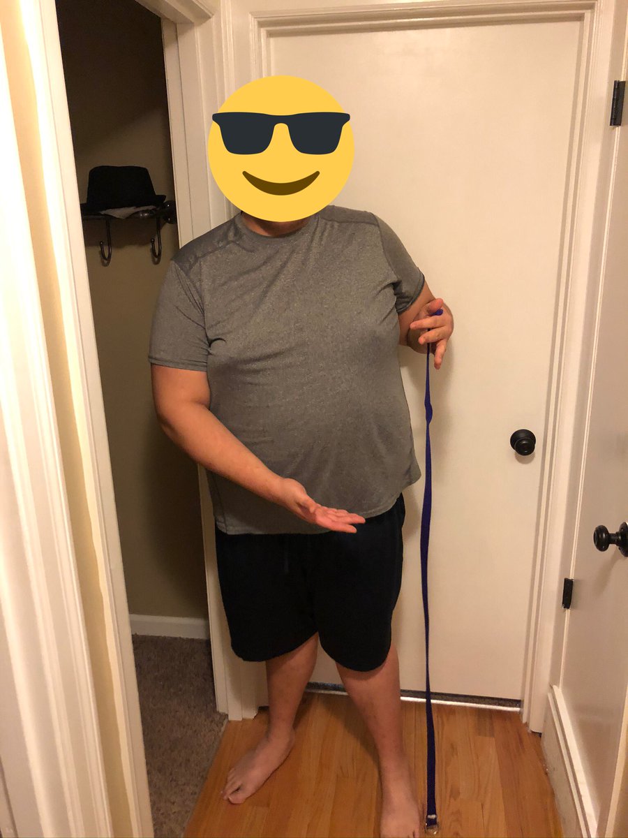 Jeff was absolutely floored. His family had struggled financially for most of his life and most of his clothes were hand-me-downs or makeshift fixes, like this nylon belt from football. Receiving new clothing was a big deal to him, especially since it came from a celebrity! (7/)