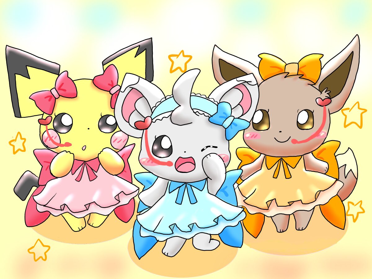 アオギリ ピカチュウ好きのデュエマプレイヤー 3匹とも可愛いですね アオギリ ピカチュウ好きのデュエマプレイヤー 3匹とも可愛いですね