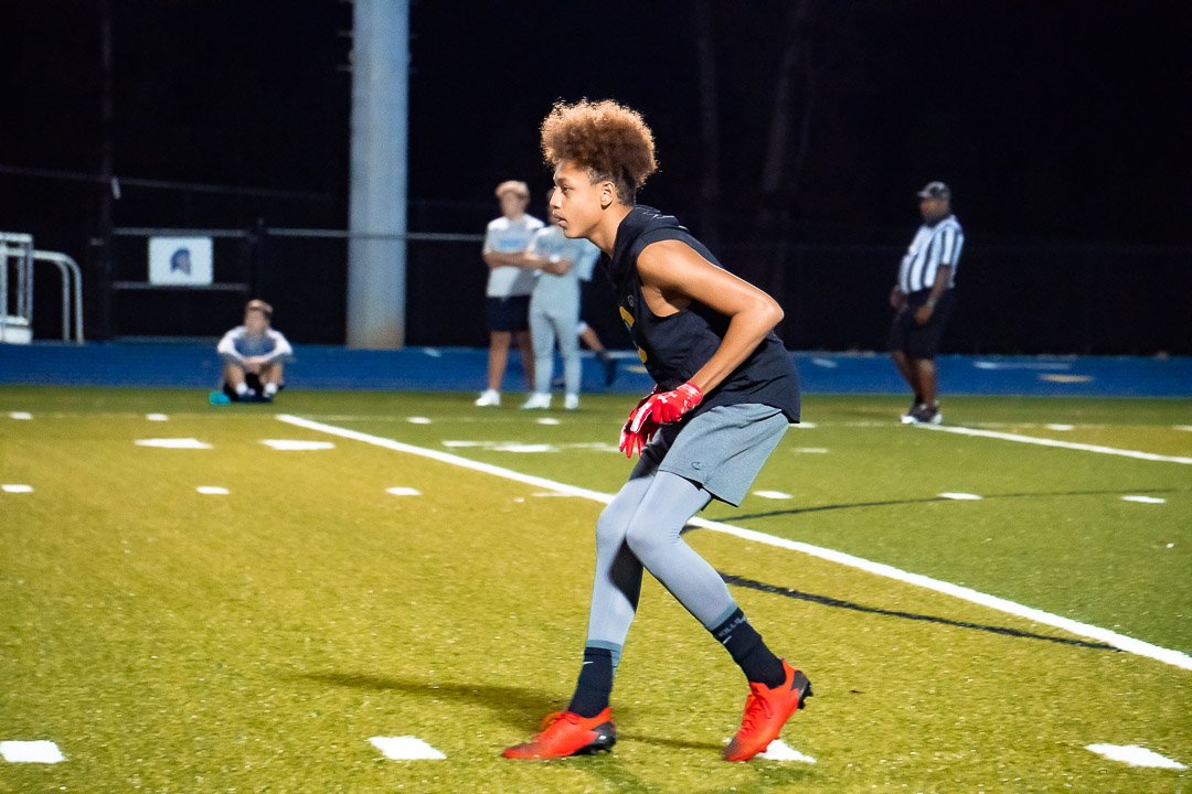 competitors7on7's tweet photo. @JaidenSpearman Made it very difficult for opposing QBs & WRs playing FS for our very talented 15u squad this kid is going to be special #CompeteAtAllCost https://t.co/ruXzHUEUa7