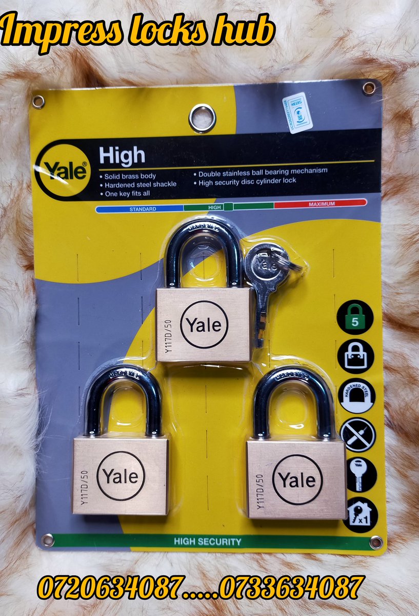 hub_locks's tweet image. Boost your security today
3 padlocks with keyed alike keys no more bulging pockets with hundred keys🤞