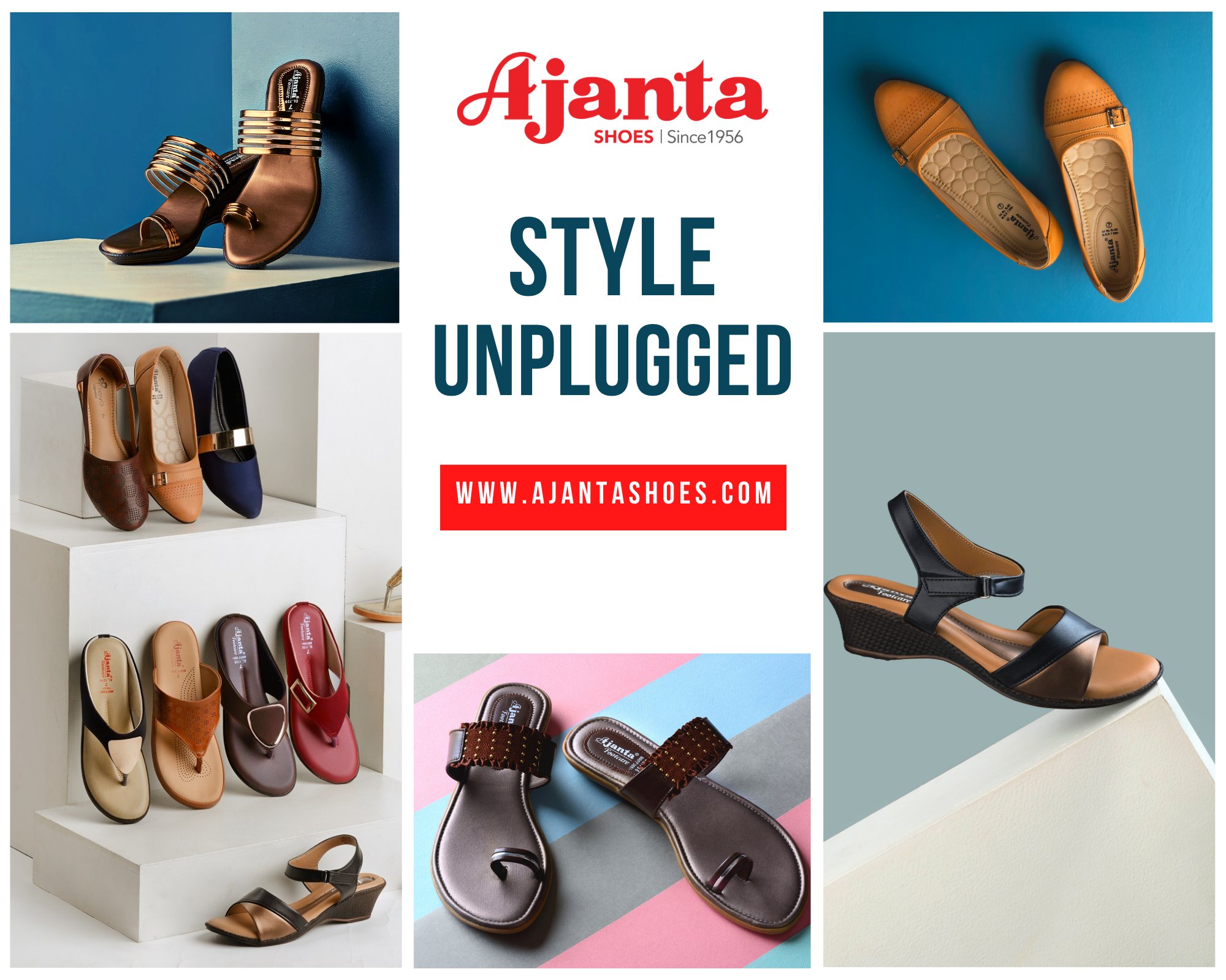 Ajanta ladies shoes 2025