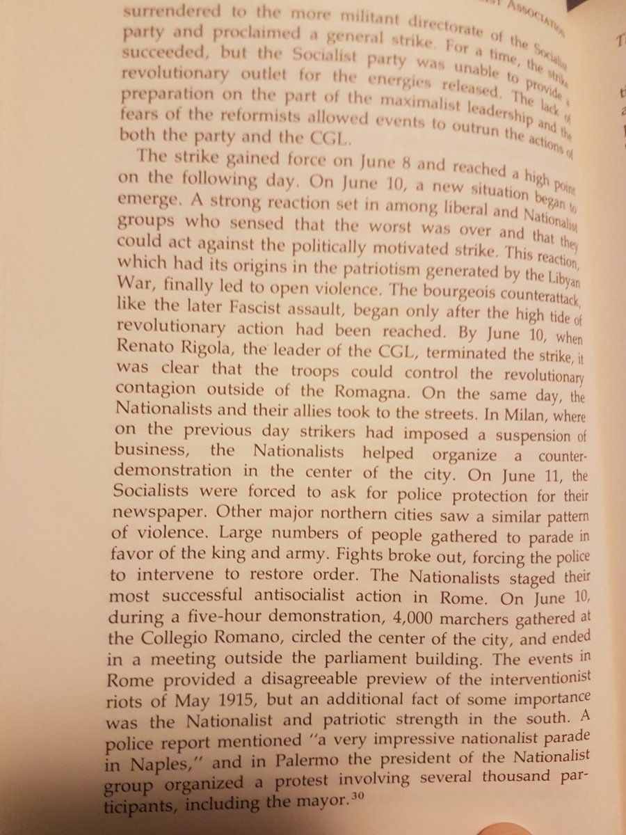 The Nationalists helped lead the charge against socialist agitation in the streets, forcing them to ask for protection from the same police they had attacked a few days prior.