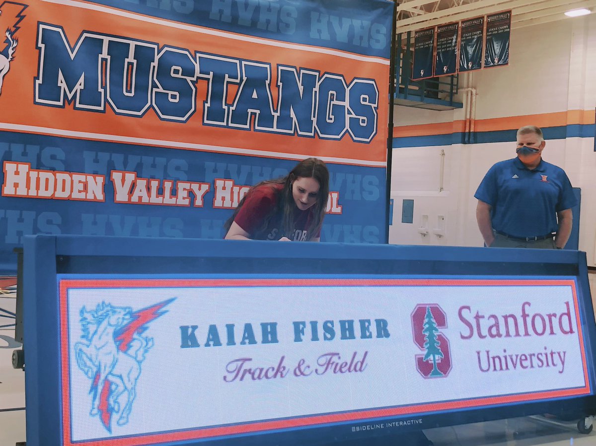 What an awesome thing to watch! Congratulations Kaiah you are an amazing young lady, I hope I get the honor of seeing you compete this year! #foreveramustang #youhaveaname #beassistantprincipal