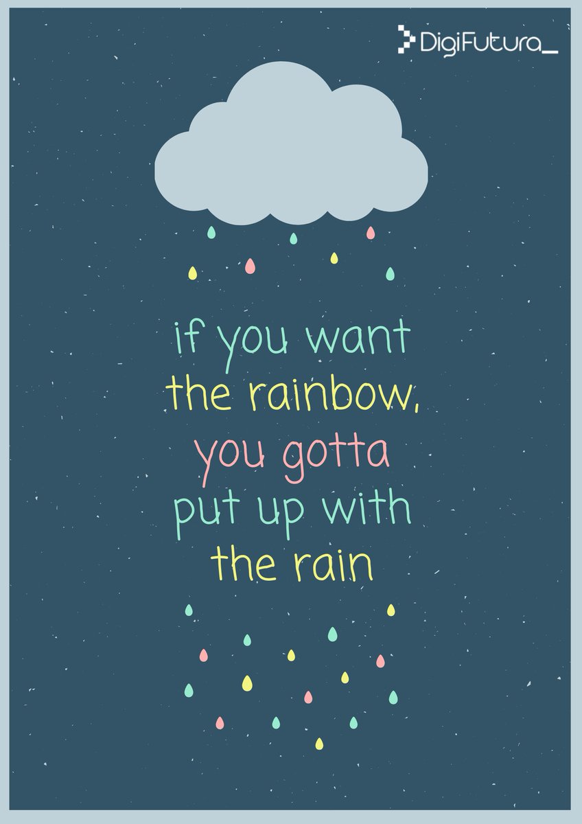 If you wanna touch the rainbow, you ought to get wet in the rain and if you wanna gain something, you ought to face the pain. 
That's how you grow! 
#motivation #love #wellness #inspiration #mentalhealth #mindfulness #life #selfcare #happiness #health #thoughtsoftheday