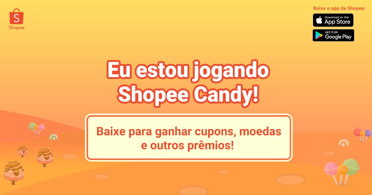 FraanCSilva's tweet photo. Acabou de sair o Shopee Candy! Jogue comigo e resgate moedas Shopee de graça! https://t.co/86HqquzZX0 https://t.co/2I7USjL21a
