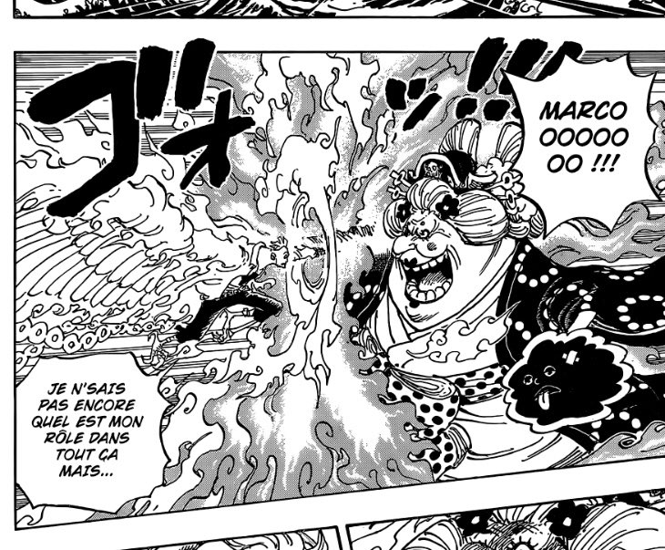 ⛩𝑩𝑨𝑩'𝑺 ⛩ on Twitter: "1ère page du chapitre on a le droit à un Marco VS  Big Mom je t'aime Oda🤩 #onepiece995… "