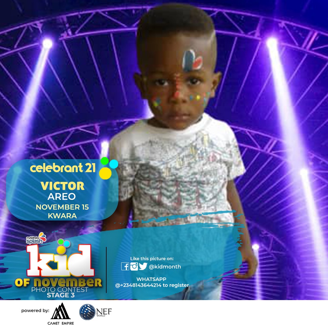 KidMonth's tweet photo. Kid of November 2020
Stage 3

To register for other months:
Kindly pay/transfer the registration fee of 1k to:
CAMET EMPIRE LIMITED
6060388738, Fidelity Bank
 https://t.co/MgzM5K9cTt
Kindly use chrome or UC browser for registration

Enquiry - +2349028862628 https://t.co/tMAqfpghvu