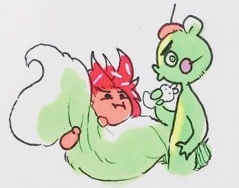 .                    [FLAKY!]

[Wherever there's trouble, this dandruff-laden porcupine is sure to be far, far away.]

                        [#MVRP]