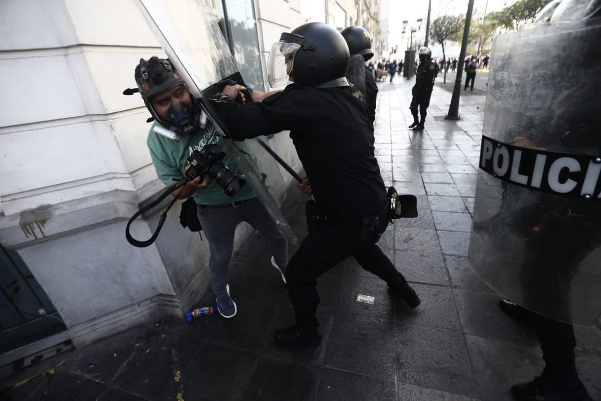 protesting is A RIGHT, but it’s seems as the army and the police do not care, cause they are the first ones to go into violence by physically attacking citizens with no reason and shooting tear gas bombs and small bullets