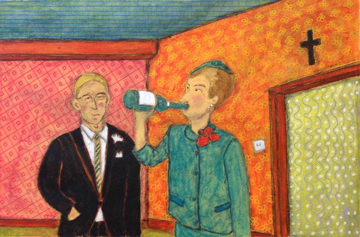 CharlotteEschen's tweet photo. Ches. #billedkunst #samtidskunst #kunstgallery #modernart #danskkunst
#kunstudstillinger #painting #danishart #kunstner #outsiderart
#outsiderartist #brutart #kvindeligekunstnere #animalart #skitser #sketching
#danskkunstner #akvareller #tegning #figurativ #artlovers https://t.co/b62M9ukkWo
