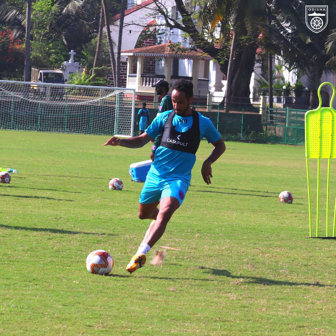 OdishaFC's tweet photo. Man on a mission🚀

#OdishaFC #AmaTeamAmaGame #MO24 https://t.co/vccXU4u2eN