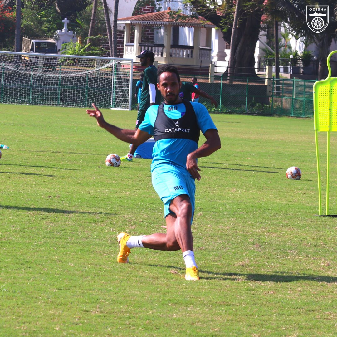 OdishaFC's tweet photo. Man on a mission🚀

#OdishaFC #AmaTeamAmaGame #MO24 https://t.co/vccXU4u2eN