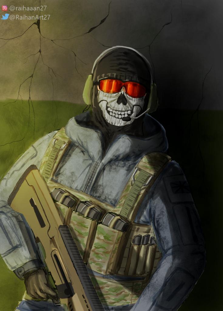 MW2: Ghost by zerotozune on DeviantArt