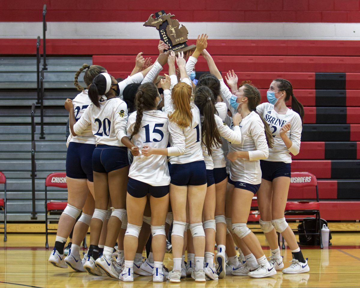 MIPrepZone's tweet photo. VOLLEYBALL: Royal Oak Shrine claims first volleyball regional title in 13 years with win over Lutheran Northwest https://t.co/pwr7WHzqcV

@ShrineSports @Shrine_Schools @Shrine_Volley https://t.co/U3vSRbiC12