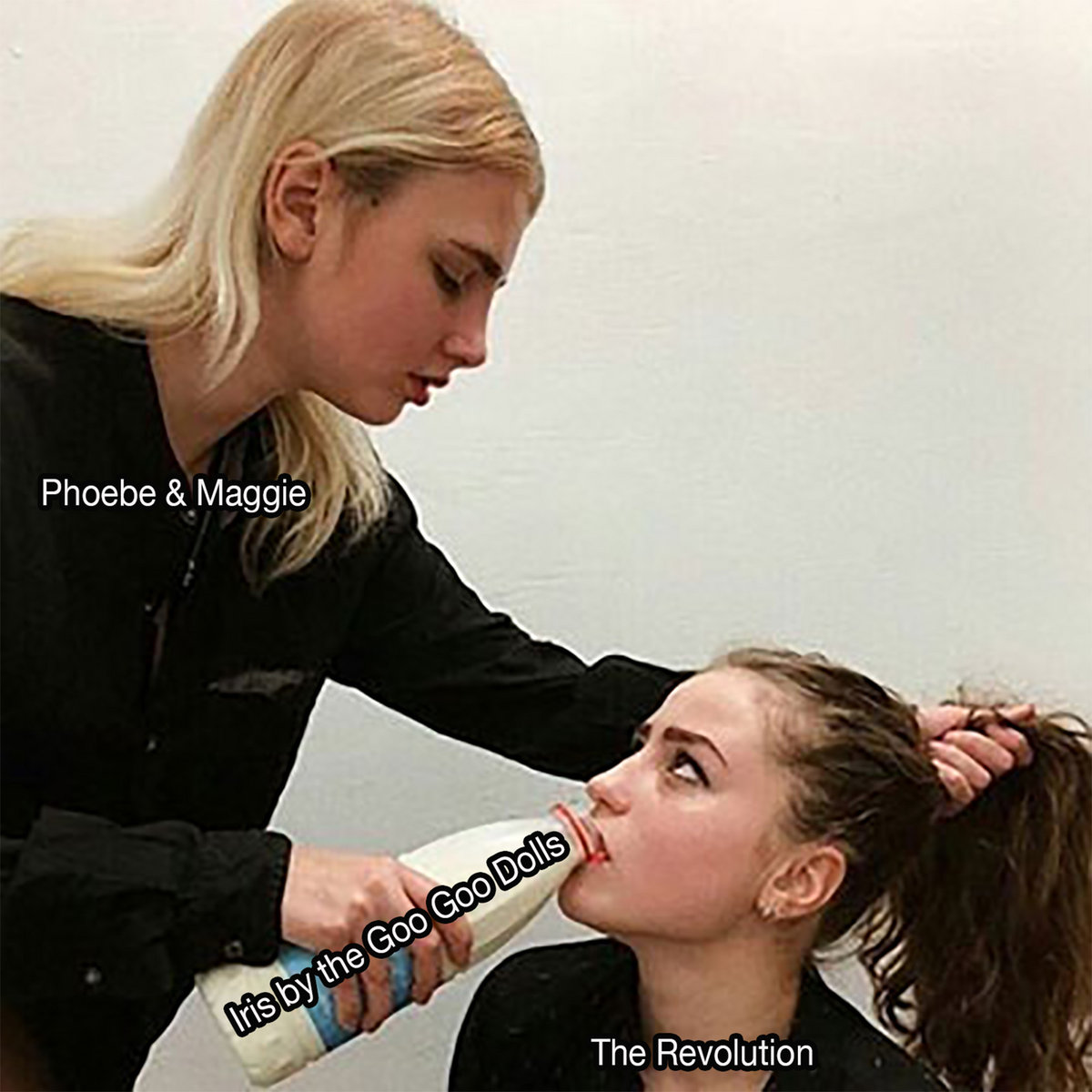 stereogum's tweet photo. Listen to @Phoebe_Bridgers and @MaggieRogers cover @GooGooDolls' "Iris" https://t.co/OoiIerfS5i https://t.co/EGgayybRuf