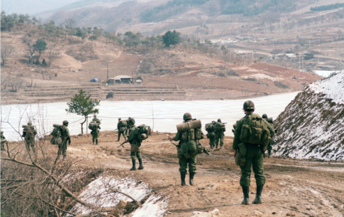 The U.S. continued to hold its assigned DMZ sectors until 1991, when the ROK assumed responsibility for patrolling the entire southern side of the DMZ, except for the area around the JSA.