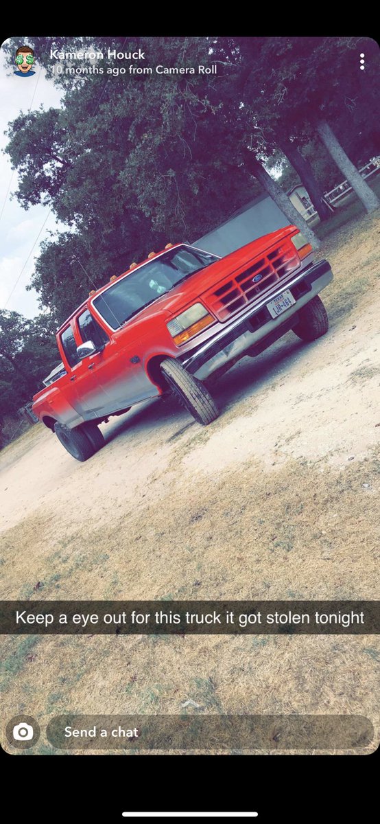 HouckKaylee's tweet photo. Keep an eye out for this guy and this truck, Kameron Houck truck got stolen this evening from the new dollar general in La Vernia on your way to floresville! Please call Wilson country PD with any reports please! https://t.co/ICDsCbw5xA