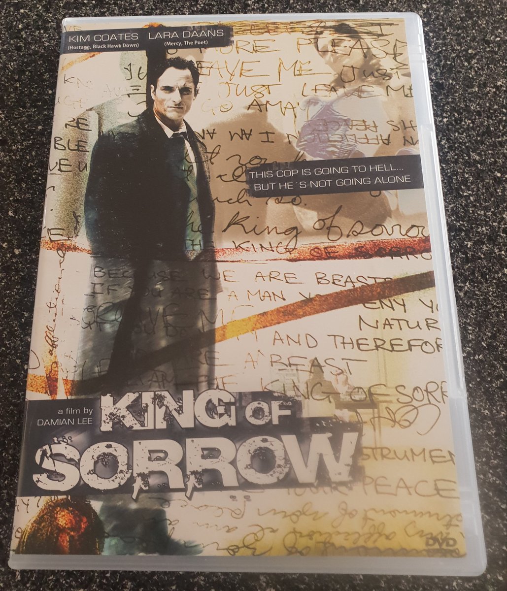trakky_daks's tweet photo. Finally got my hands on a copy of this fantastic movie. King of Sorrow Brilliant acting performance by @KimFCoates Cant wait to watch it again. Love your work Mr Coates. https://t.co/pthdmmA2xo