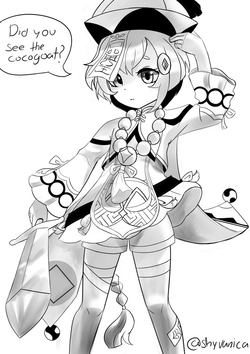 Shybucks01's tweet photo. Poor Qiqi 😔 #genshinimpactfanart #Genshin_Impact  #GenshinImpactEP https://t.co/Gl6uXG7Y3p