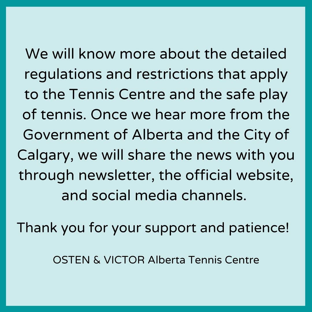 Updates on the 2-week temporary COVID Restrictions directed by the Government of Alberta. ⬇️⬇️⬇️
➡️ Swipe to learn more! 
.
.
.
#ATCPROUD #atccare #atcupdates #yyc #weareinthistogether❤️ #flattenthecurve #covid19 #staysafe #stayhealthy #calgarysport