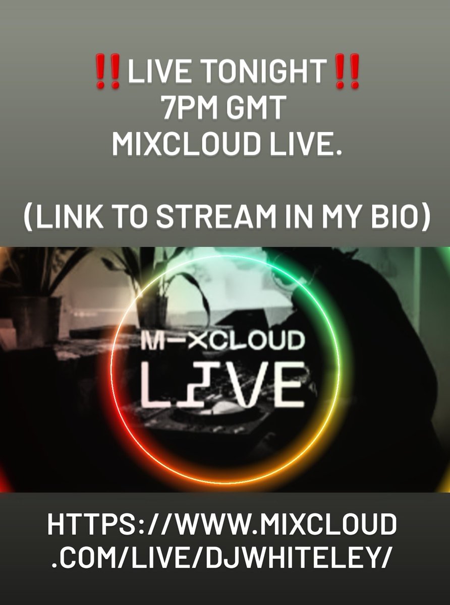‼️LIVE TONIGHT‼️
        7PM GMT
    MIXCLOUD LIVE

mixcloud.com/DJWhiteley/

<a href="/NewAcid/">Acido</a> @rich_e41 <a href="/ianmc103/">Ian McAllister</a> <a href="/acebars27/">Anthony Morris</a> <a href="/evermix/">Evermix</a> <a href="/Amnesia_Ibiza/">Amnesia Ibiza</a> <a href="/ibizasonica/">Ibiza Sonica Radio</a> <a href="/BORABORAIBIZA/">BORA BORA IBIZA</a> <a href="/HRHIbiza/">Hard Rock Hotel Ibiza</a> <a href="/ibizaradio/">Ibiza Global Radio</a> <a href="/ibizarocks/">Ibiza Rocks</a> <a href="/LinekersIbiza/">Linekers Ibiza</a> <a href="/Mamboibiza/">Cafe Mambo Ibiza</a> <a href="/IbizaBarHB/">Ibiza Bar&Nightclub</a> ✌😎