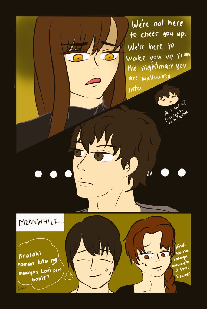 im_aesia's tweet photo. When I read that part it really clicked on my mind that I should make a fanart out of it. Enjoy 😊💖

Chapter 47: Deadmen Tell No Tales (Sticky situation)

#ProjectLOKI
#LoriLangMalakas
#akosiibarra https://t.co/NbaChVpSPZ