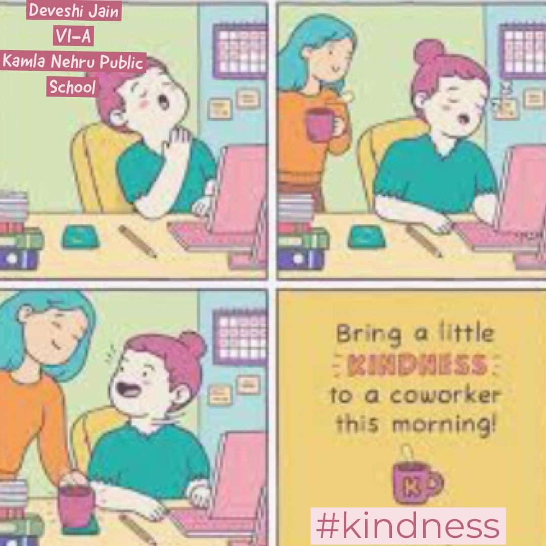 PoonamR74467203's tweet photo. Wonderful Deveshi π
Grade 6 A
#SDGs #kindness @DeepakDwivedi_
@rtn_sandeep @RiseUp4SDGs @pkdhillon08 #youth4kindness #Rotaract4kindness #KindnessMatters @meenaks09023755 https://t.co/xs2gCLEojp