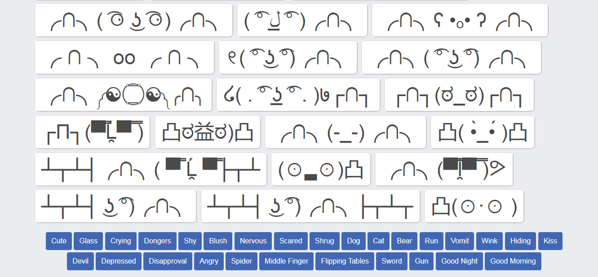 lennyfacelist's tweet photo. Get here #middlefinger #lennyface #textfaces #emoticons #kaomoji #textemoji link
https://t.co/sPj8d7KFs2 https://t.co/favE0g86gU