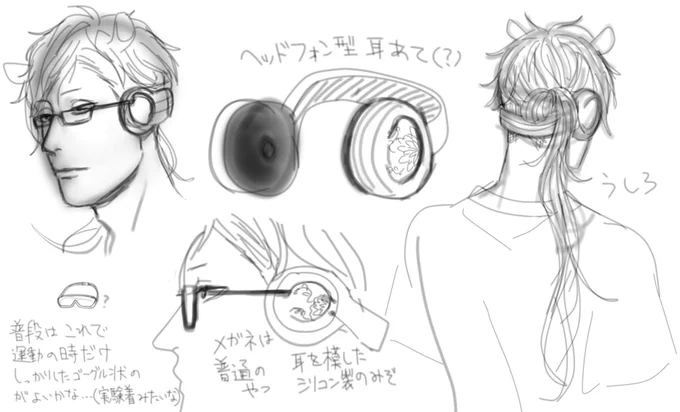 さんざん迷ってた獣人の眼鏡問題、とりあえずこれで落ち着きました????

眼鏡を必要とする獣人ほぼいなさそう↩
でも稀に視力悪くなったor悪く生まれてきた子もいそう↩
需要が少ないからわざわざ製造せず必要なら魔法で何とかしそう↩
➡️どうにもならないなら人間用を使う? https://t.co/EI7U8T0KE2 