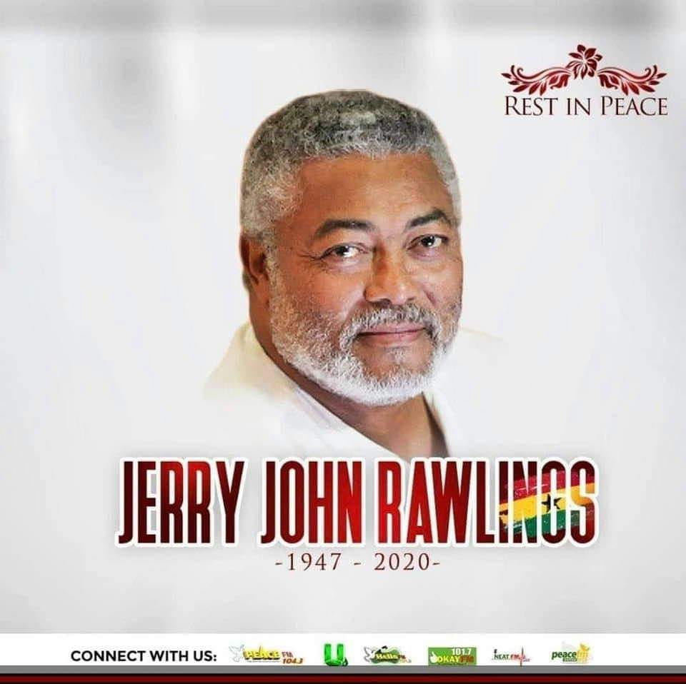 Karemado's tweet photo. May your brave soul rest in peace JJ Rawlings! https://t.co/XLkp9LcVpF