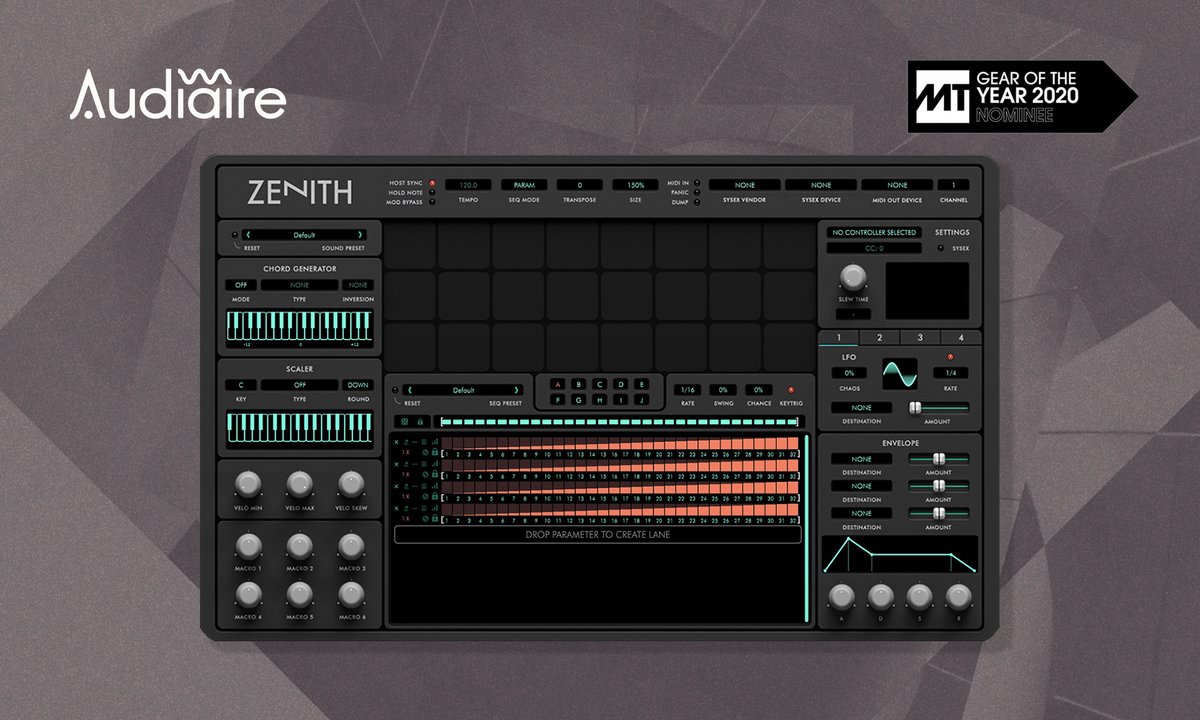 audiaire's tweet photo. Proud to have Zenith nominated by @MusicTechMag for their annual Gear of the Year awards! Follow the link to vote: 
https://t.co/Yx5I9CrcHQ https://t.co/8Z1bF3nYk2