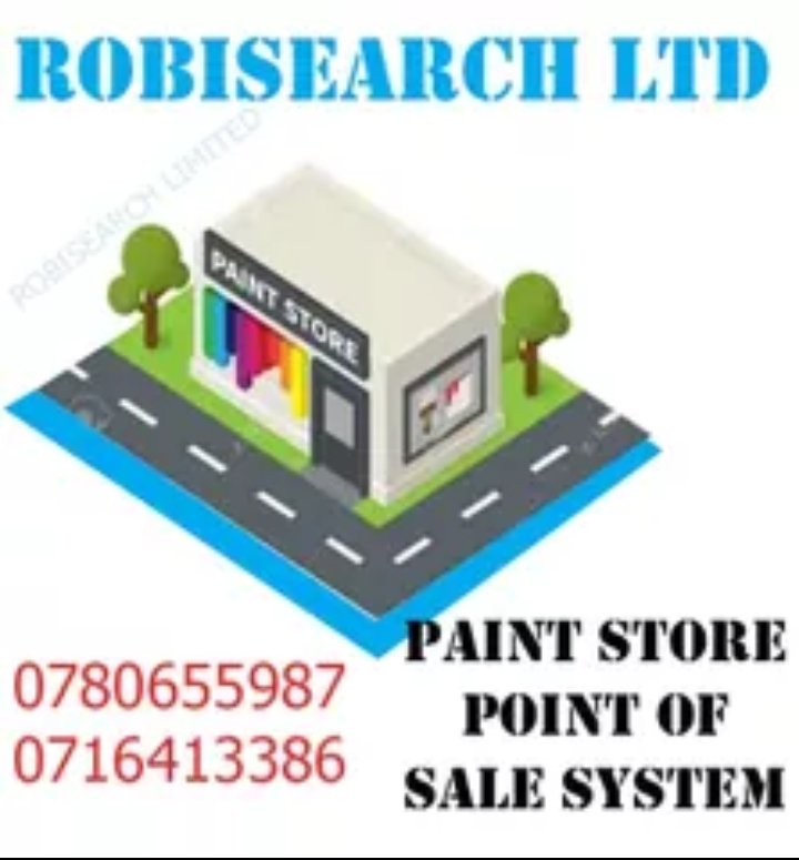 bradjrr's tweet photo. Don't let ineffective management chip away profits at your Paint Shop. #ROBIPOS makes tracking your sales, inventory & transactions a simple, streamlined process. DIGITIZE YOUR BIZ! FREE DEMO, CALL 0780655987/0716413386
#GoDigitalWithRobisearch https://t.co/RE56fpR6iW