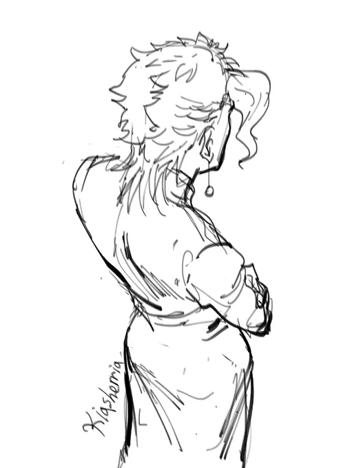 Some rough Jotakak doodles before sleep. 
((((Very rough. ;_; so busy recently. 
