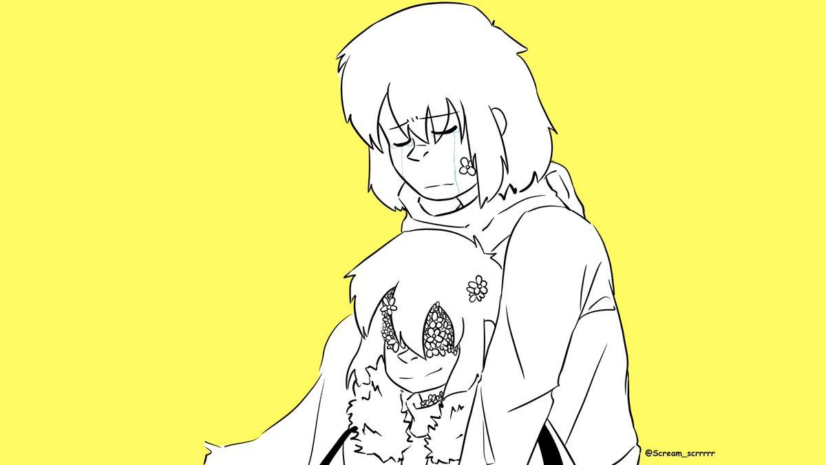 Scream_scr's tweet photo. please give me the author of this universe. I fell in love with them.

(#undertale / #flowershift / #charisk / #chara / #frisk) https://t.co/FwjWSag1EC