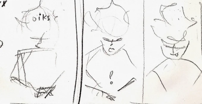 i'm dropping hints that i'm drawing oiks 