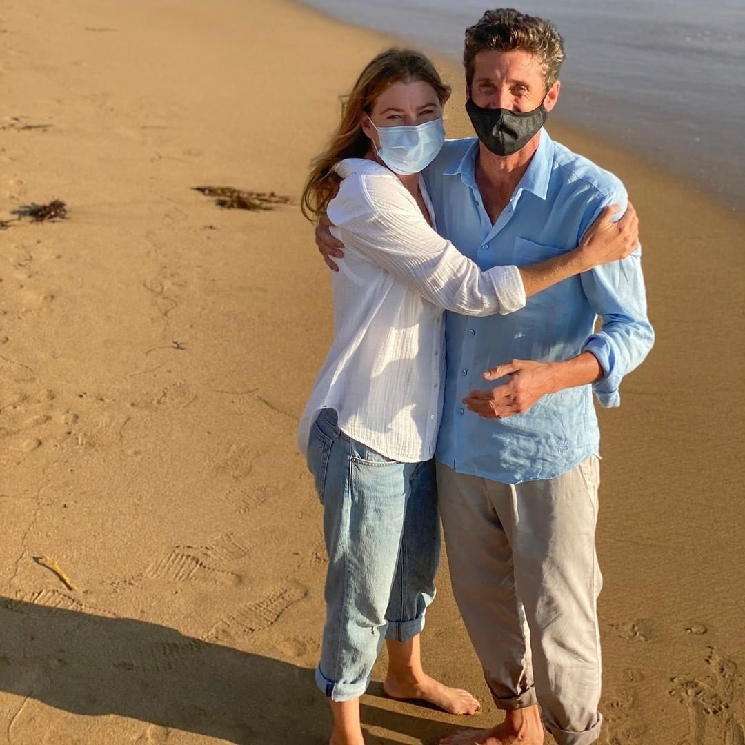 buckeybadger93's tweet photo. These photos of Ellen and Patrick just saved 2020 #GreysAnatomy https://t.co/N27rUoKk7c