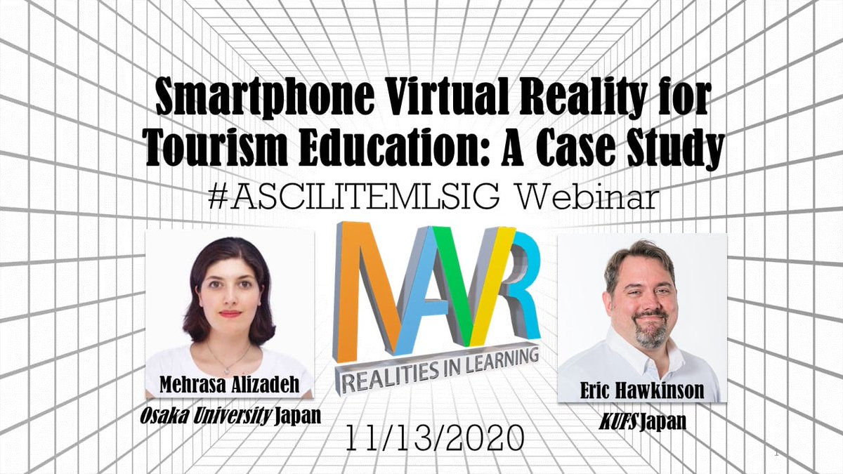 Eric_Hawkinson's tweet photo. Speaking to the Australasian Society for Computers in Learning in Tertiary Education #ascilitemlsig today with good friend and super colleague @MehrasaAlizadeh - recording to come. #MAVR #ReadyTeacherOne #ARientation #googleei #GIGAスクール https://t.co/kukeXP6Xkz