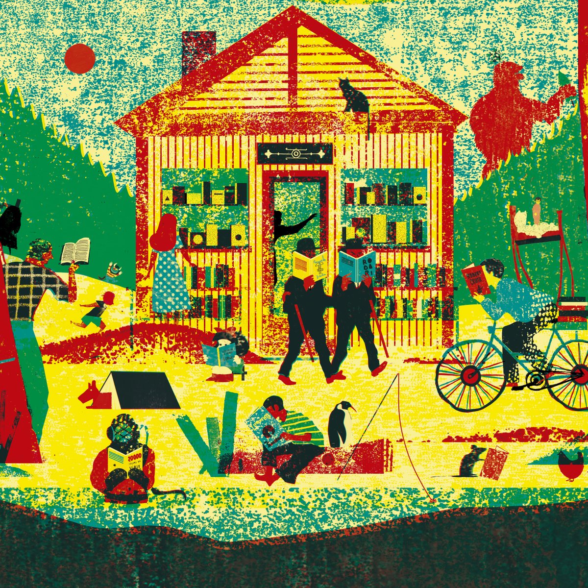 LibreriasCEGAL's tweet photo. Hoy es el #DíadelasLibrerías.

¡Felicidades a todas las #librerías que en distintos puntos del territorio, ya sean pueblos, barrios o ciudades, y con su diversidad de criterio y de selección, se esfuerzan por seguir siendo espacios de encuentro seguro con el libro y la lectura! https://t.co/Sxi6XjRjCA