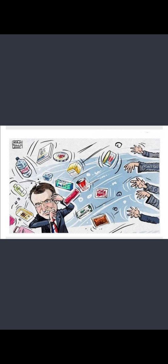 Dinayasser195's tweet photo. throw it back in his face !!
New Day, new boycott france
#إلا_رسول_الله 
#مقاطعه_المنتجات_الفرنسيه16 https://t.co/lZHQZkanxH