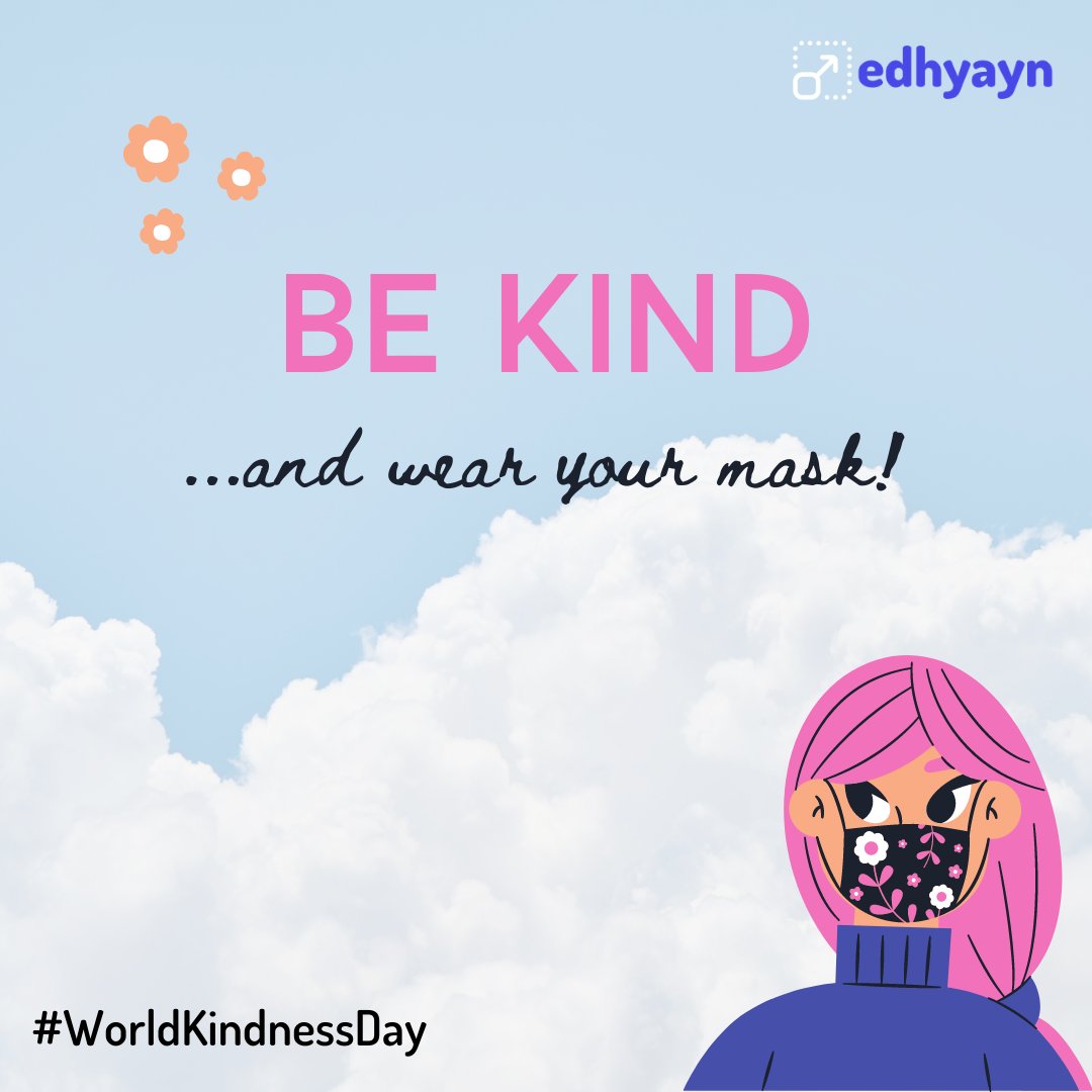 edhyayn's tweet photo. Let's make this world a better place by celebrating and promoting good deeds and pledging acts of kindness. 
#WorldKindnessDay https://t.co/6FSivWyj68