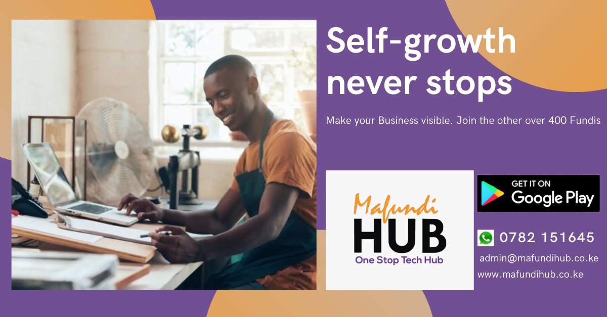 mafundihub's tweet photo. Join the other 400 Fundis and Be visible.
Download Mafundi Hub App. 
https://t.co/EEFvnjzlp9
#mafundihub
#drivers
#servicesolutions https://t.co/I6tftELZzI