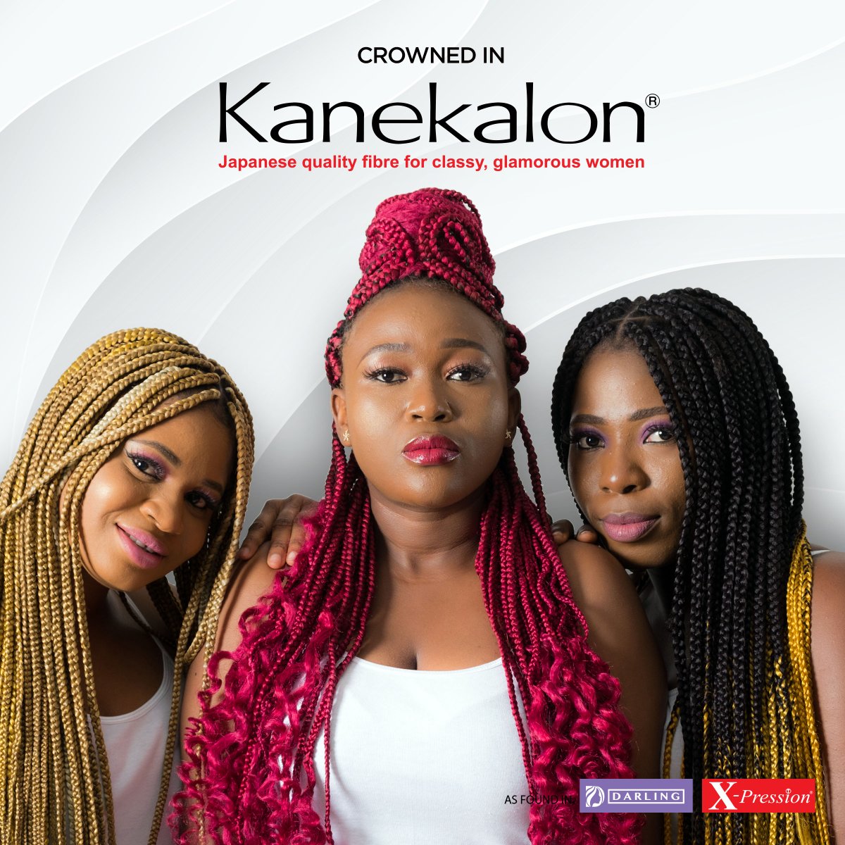 kanekalonafrica's tweet photo. You don’t have to be from a royal family to feel like one. When you wear Kanekalon, get ready to feel like a Queen.
#Kanekalon #QueenInYou #Braids #Braidstyles #Hair #Hairstyles #Hairstylist #Darlinghair #Xpressionhair #Nigerianbraids #Fashion #Beauty https://t.co/esp2Z94JZ6