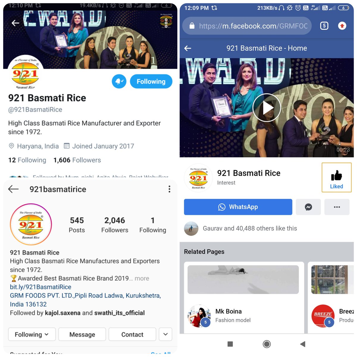 juhi_jaswal's tweet photo. @921BasmatiRice Here's I captured the perfect SCREENSHOT of 20% OFF Jackpot 

#Contest5 

#921FestiveSeason2 

#921BasmatiRice 

@921BasmatiRice 

Following on all platforms💓💓💓

Join🎀
@Tuaa74 
@JasoosShow 
@mayank_v_05 
@Pareek197 
@Rekha_i_am 
@ranchikuldeep 
@FLYINMINI https://t.co/65HTRVkjiw