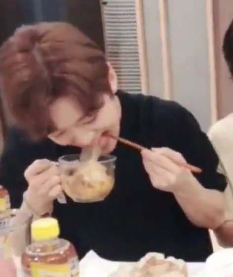 Kirby eats a lot and so does Joochan 